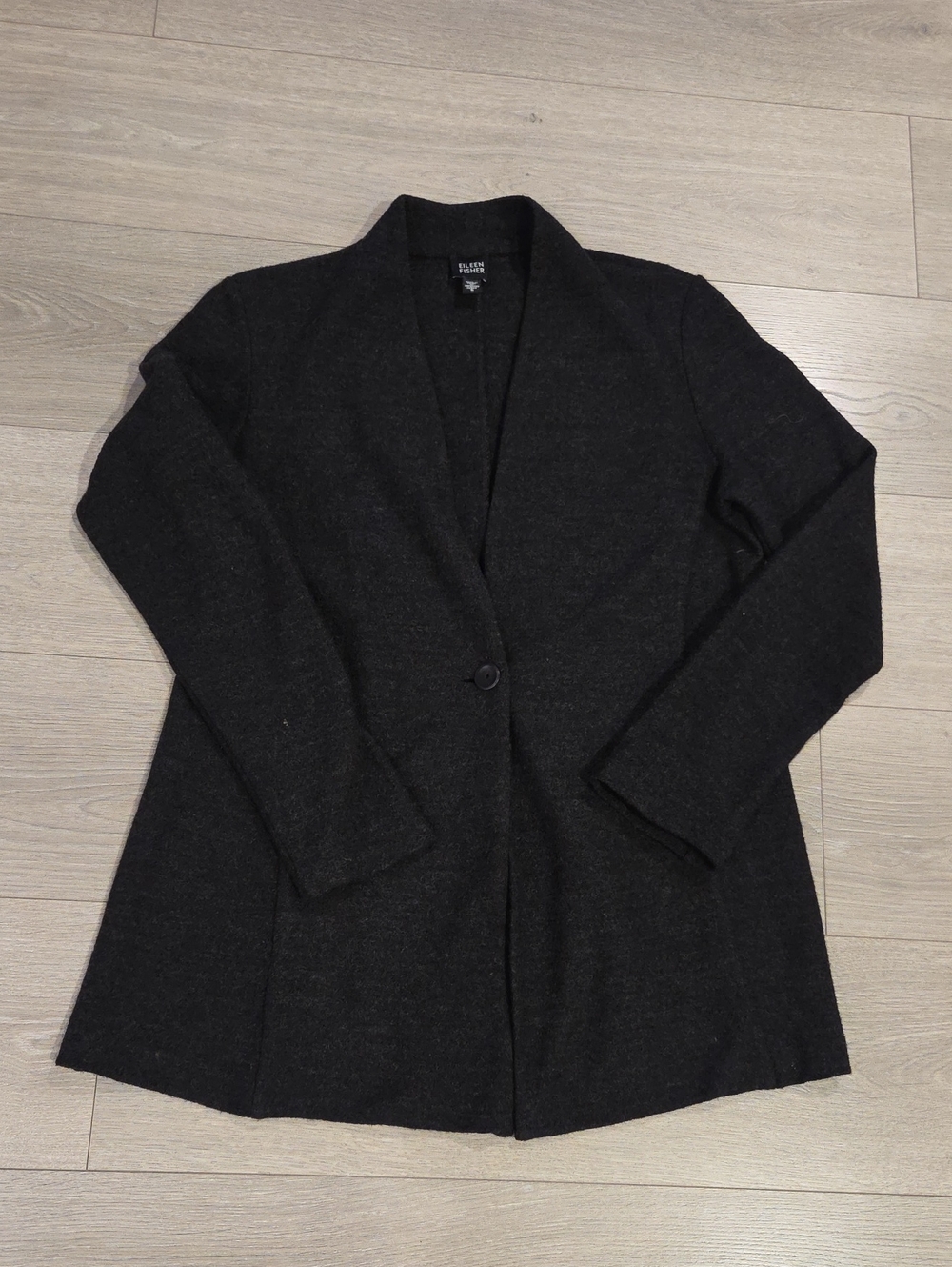 Eileen Fisher 100% Wool Blazer